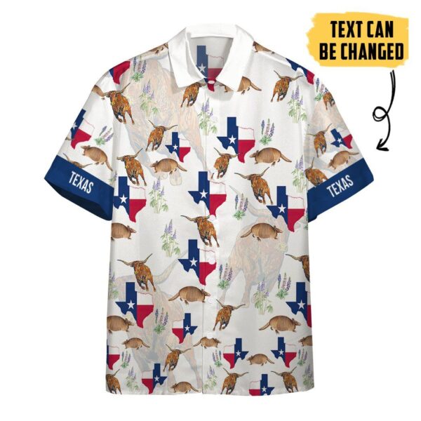 Texas Proud Custom Text Short Sleeve Shirts