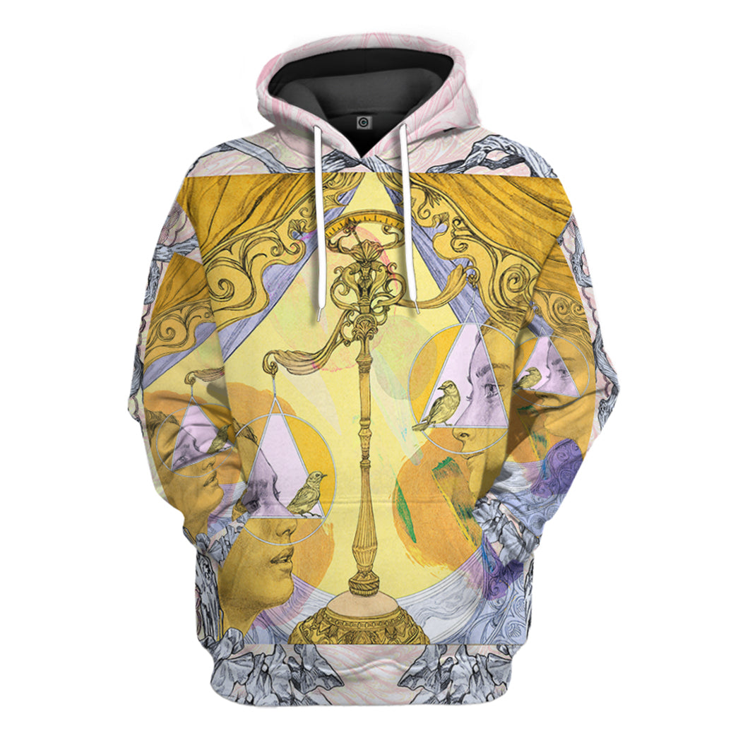 The Bright Side Of Libra All Over Print T-Shirt Hoodie Apparel
