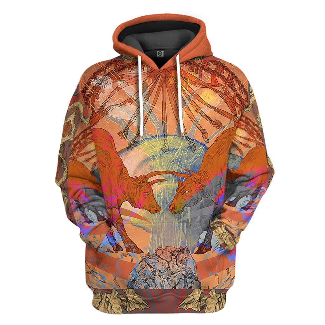 The Bright Side Of Taurus All Over Print T-Shirt Hoodie Apparel