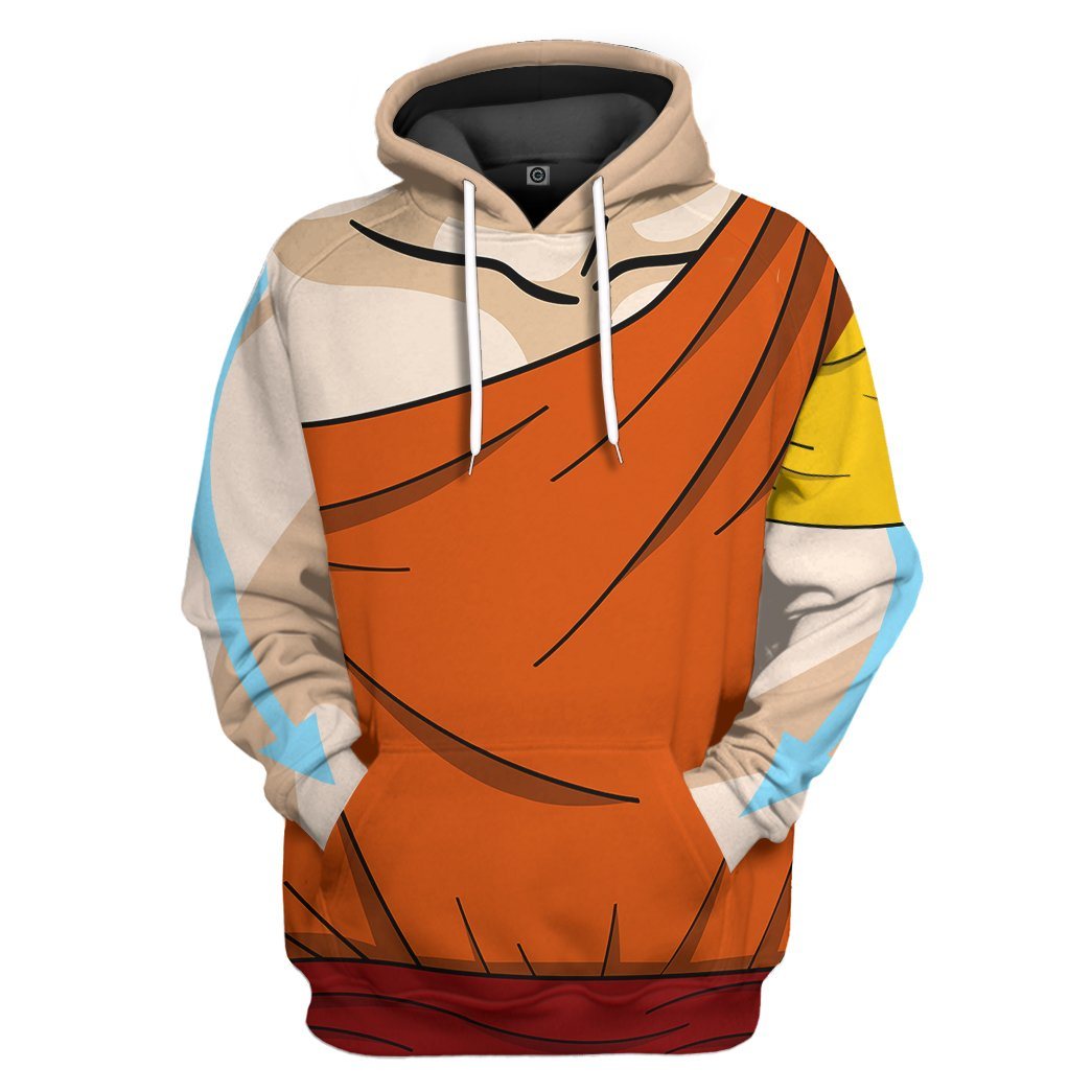 The Last Airbender Aang Outfit Tshirt Hoodie Apparel