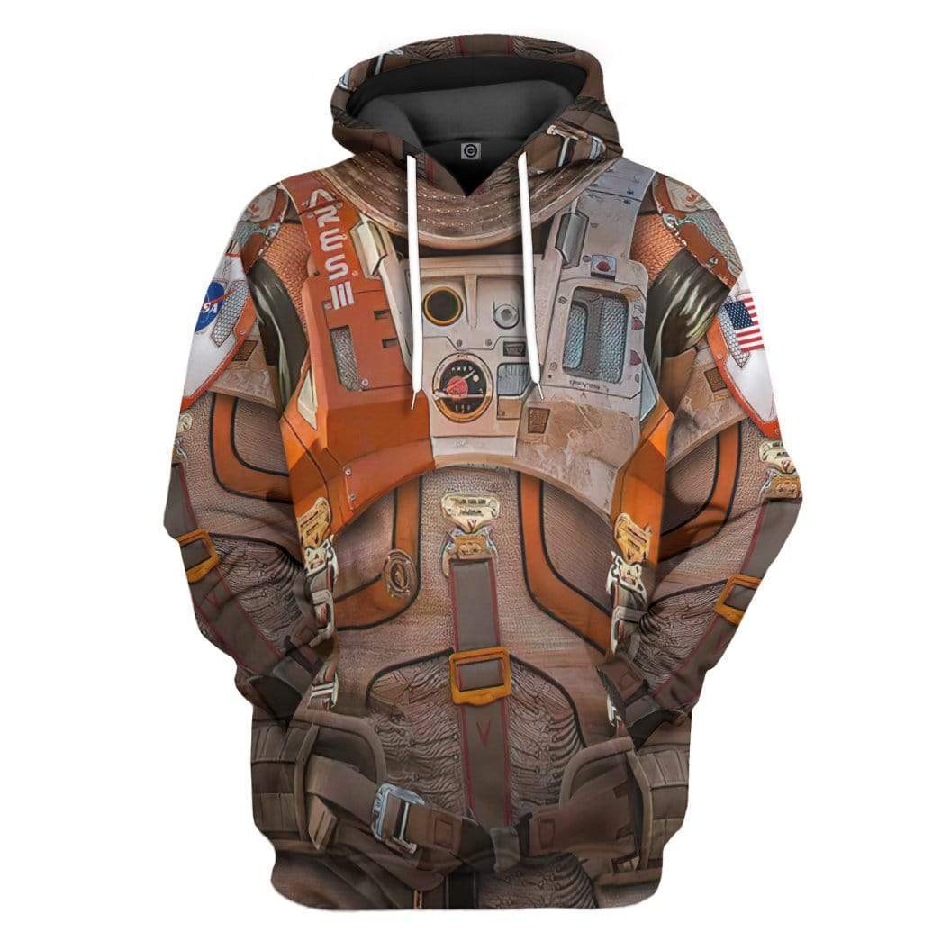 The Martian Space Suit Custom Hoodie Apparel