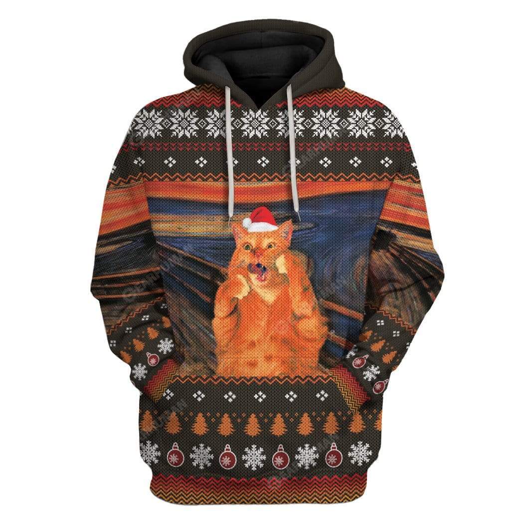 The Scream Cat Custom T-Shirts Hoodies Apparel