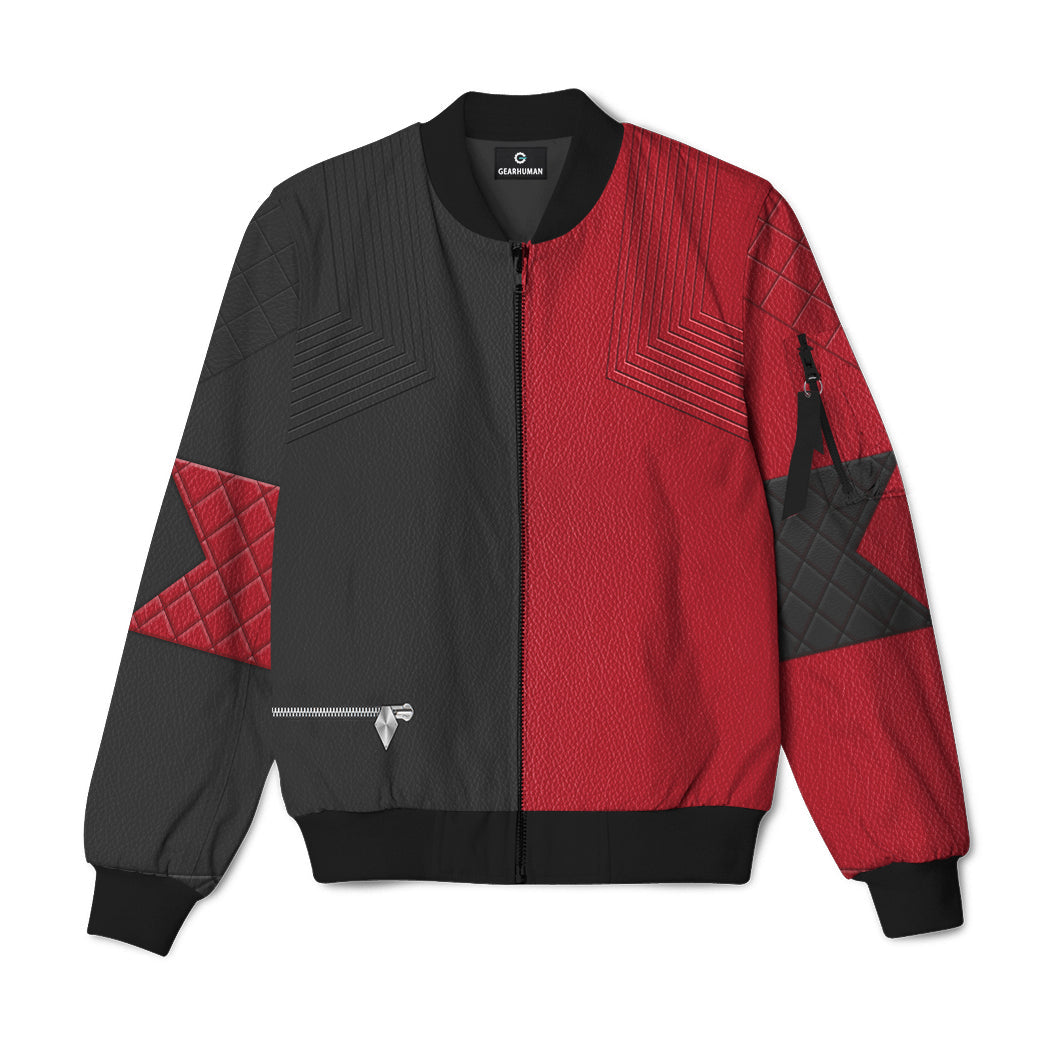The Suicide Squad Harley Quinn Custom Bomber Jacket