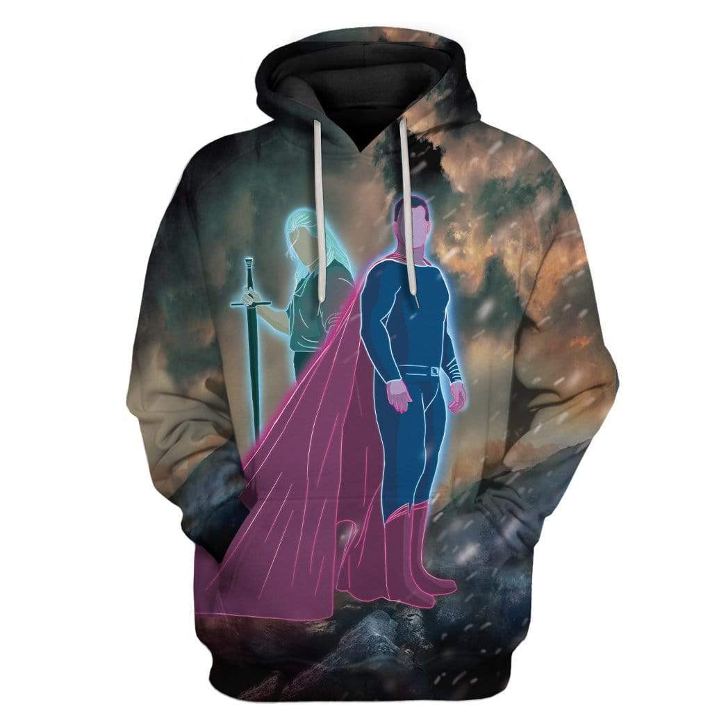 The Witcher Vs Superman Custom T-Shirts Hoodies Apparel