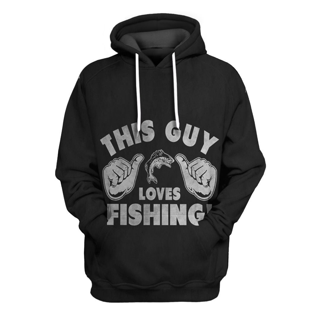 This Guy Love Fishing Tshirt Hoodie Apparel