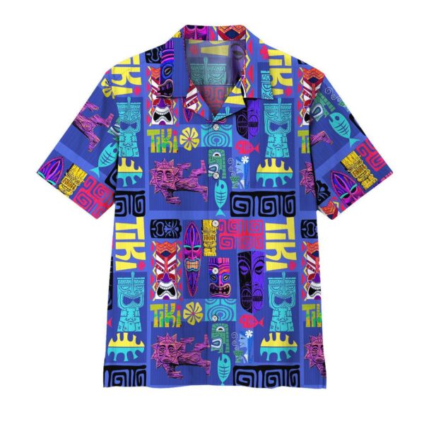 Tiki Tiki Button Up Hawaii Shirt