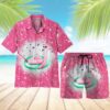 twinkle pink flamingo hawaii shirt xcanm