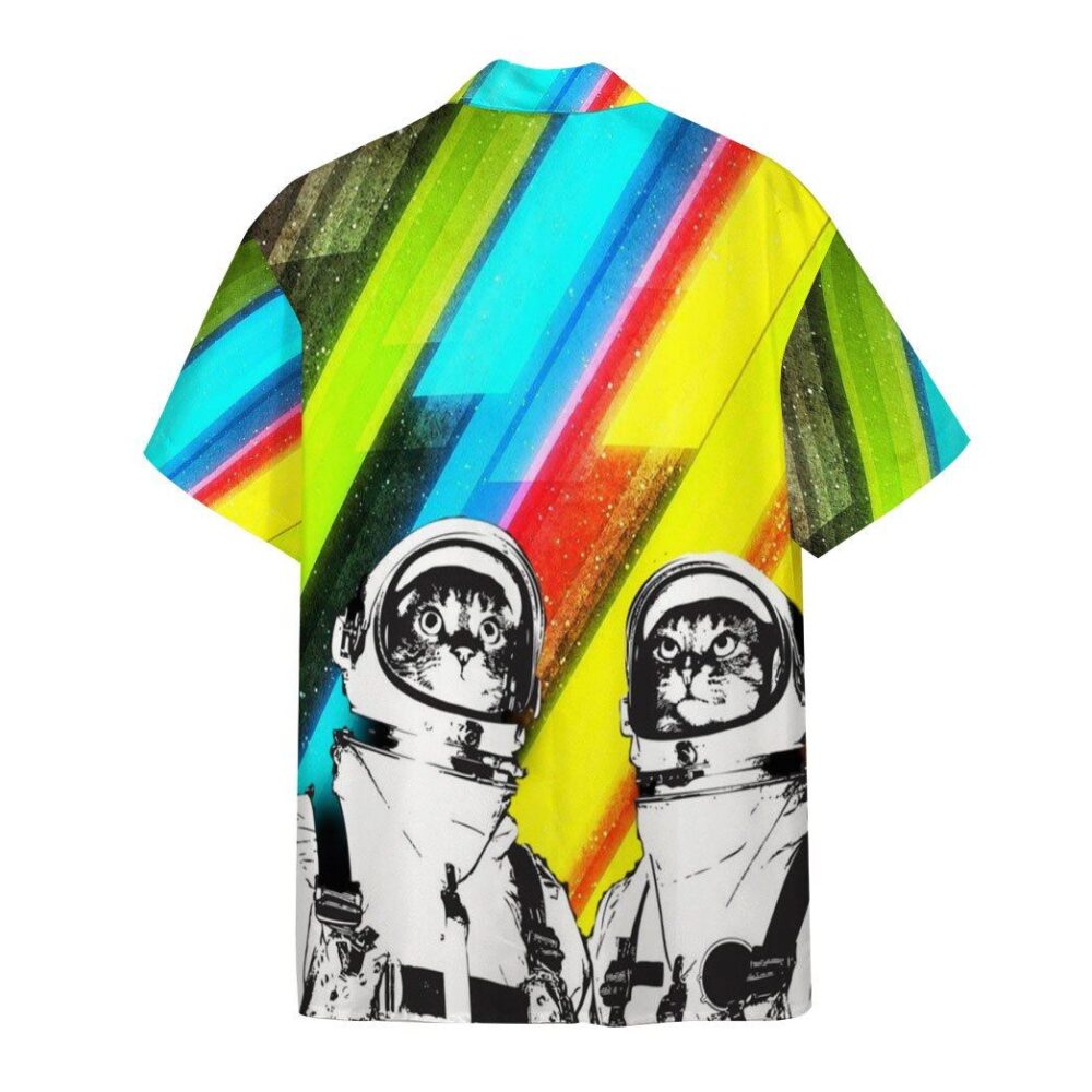 Two Spacecats Custom Hawaii Shirt