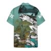 walleye fishing custom hawaiian shirt 3ljvv
