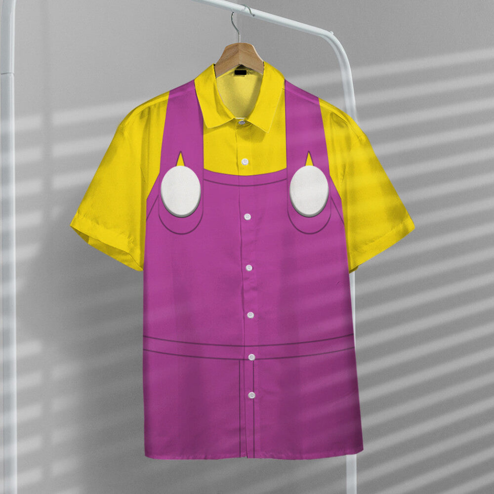 Wario Custom Short Sleeve Shirt