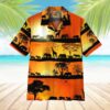 wild animals in sunset hawaii shirt rnqo3