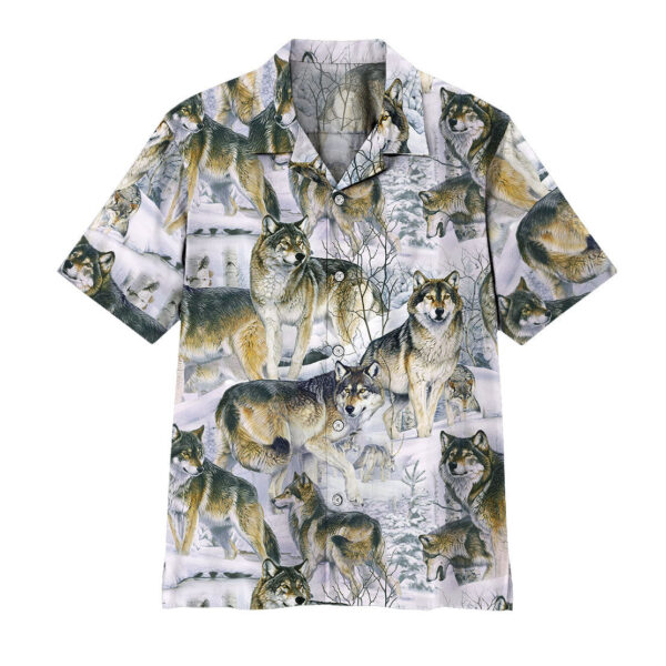 Wolf Custom Hawaii Shirt