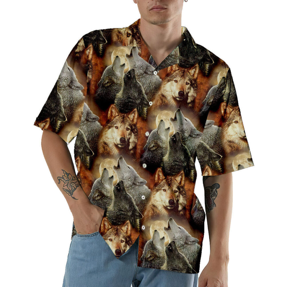 Wolf Hawaii Shirt