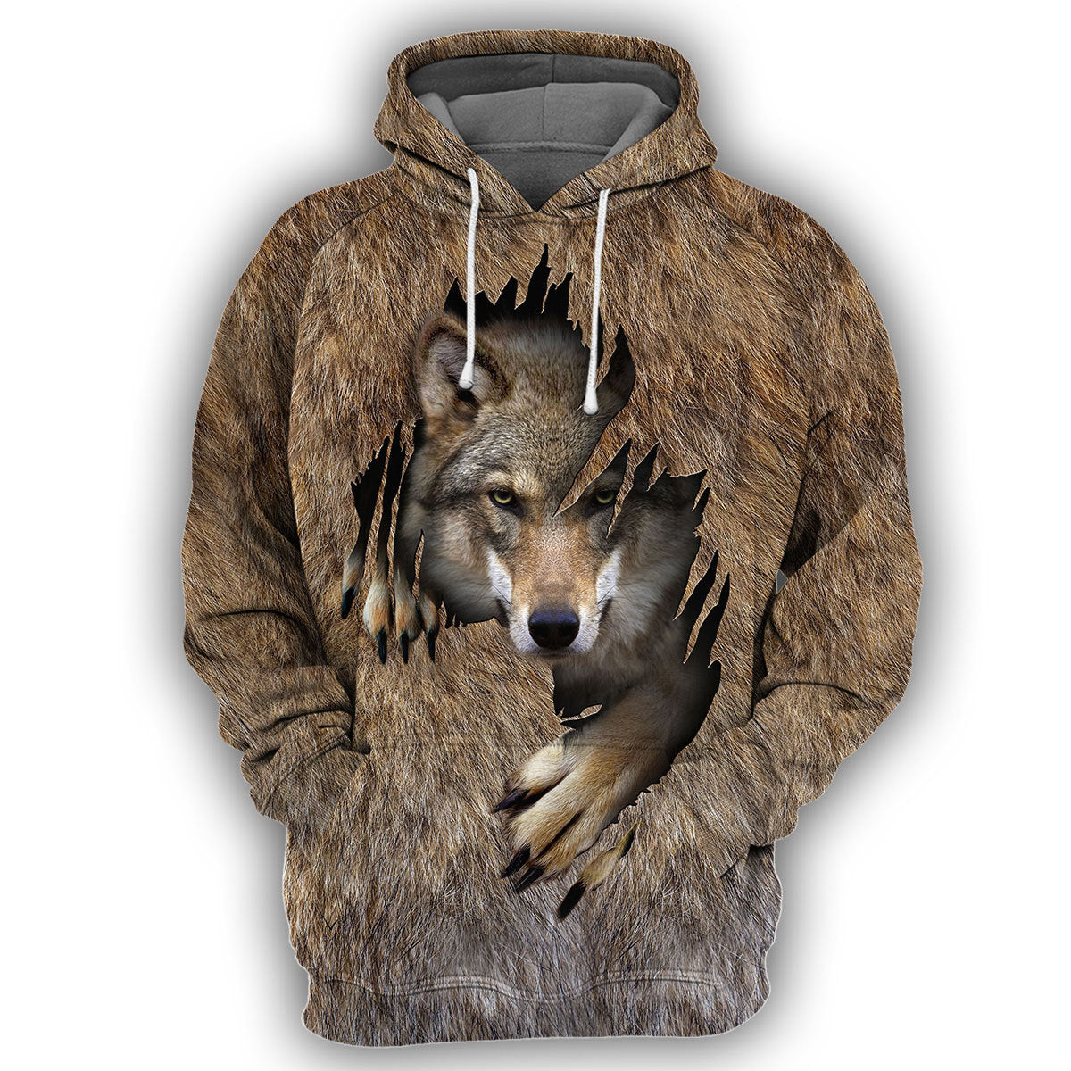 Wolf Unique All Over Print T-Shirt Hoodie Gift Ideas