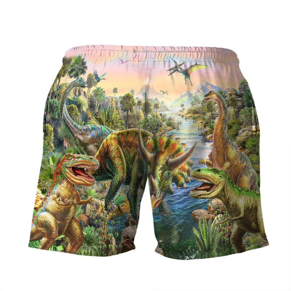 World of Dinosaurs Custom Short Sleeve Shirt