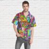 world of goats hippie custom short sleeve shirt avaxn
