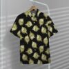 yellow tang fish x ray custom short sleeve shirt gwosw