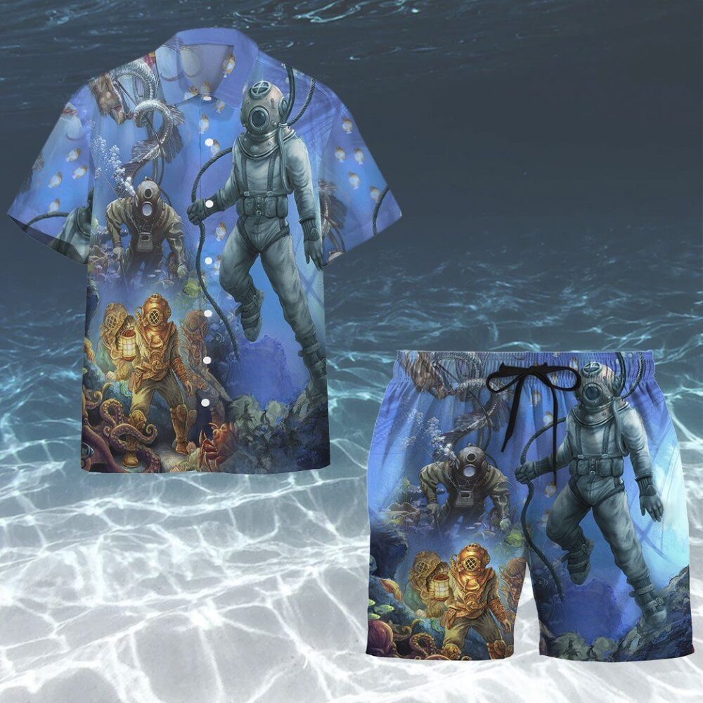 YOLO Lets Go Diving Custom Short Sleeve Shirt