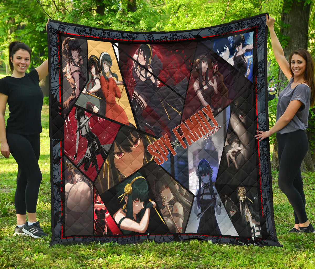 Yor Forger Spy x Family Premium Quilt Blanket Anime Home Decor Custom For Fans