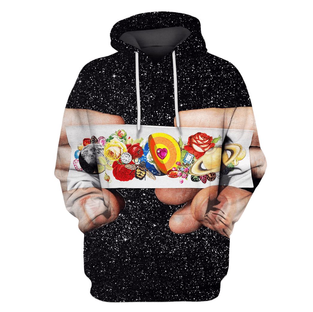 You’ve Got the Whole World in Your Hands T-Shirt Zip Hoodie Apparel