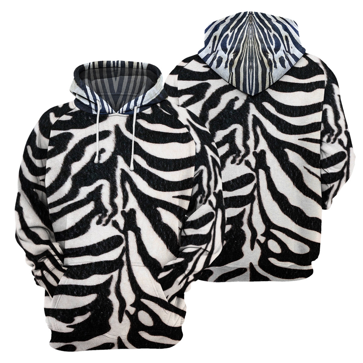 Zebra Unique All Over Print T-Shirt Hoodie Gift Ideas