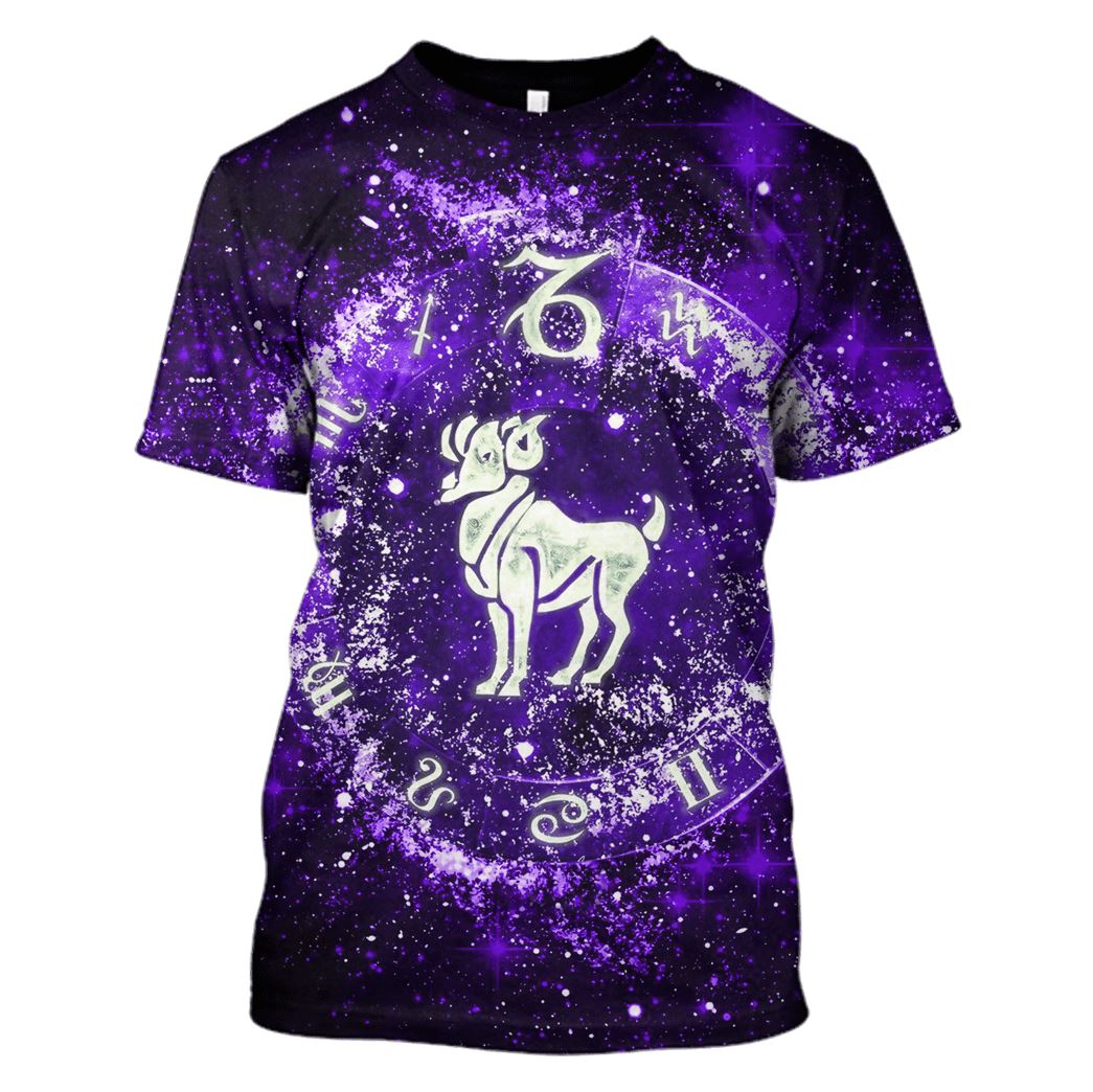 Zodiac Aries Hoodie T-Shirt Apparel