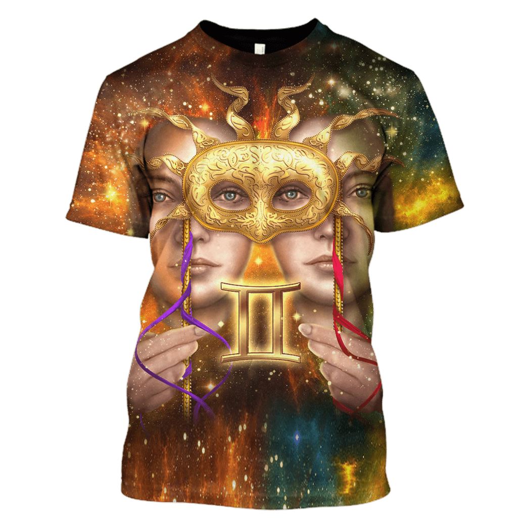 Zodiac Gemini Hoodie T-Shirt Apparel