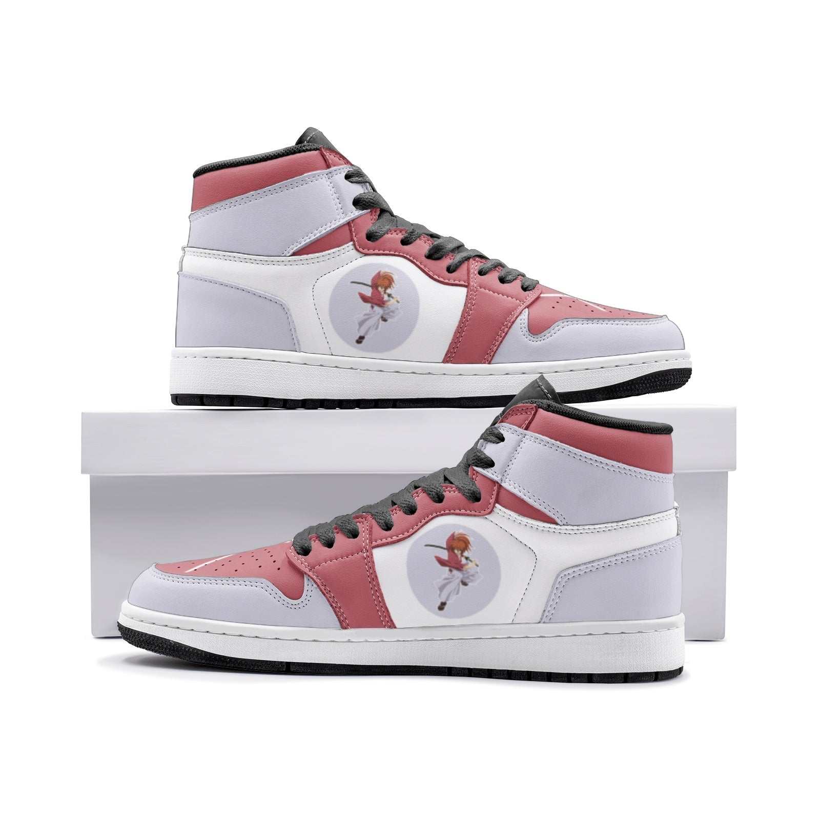 Kenshin Basketball Shoes – Rurouni Kenshin Mid 1 Anime Style
