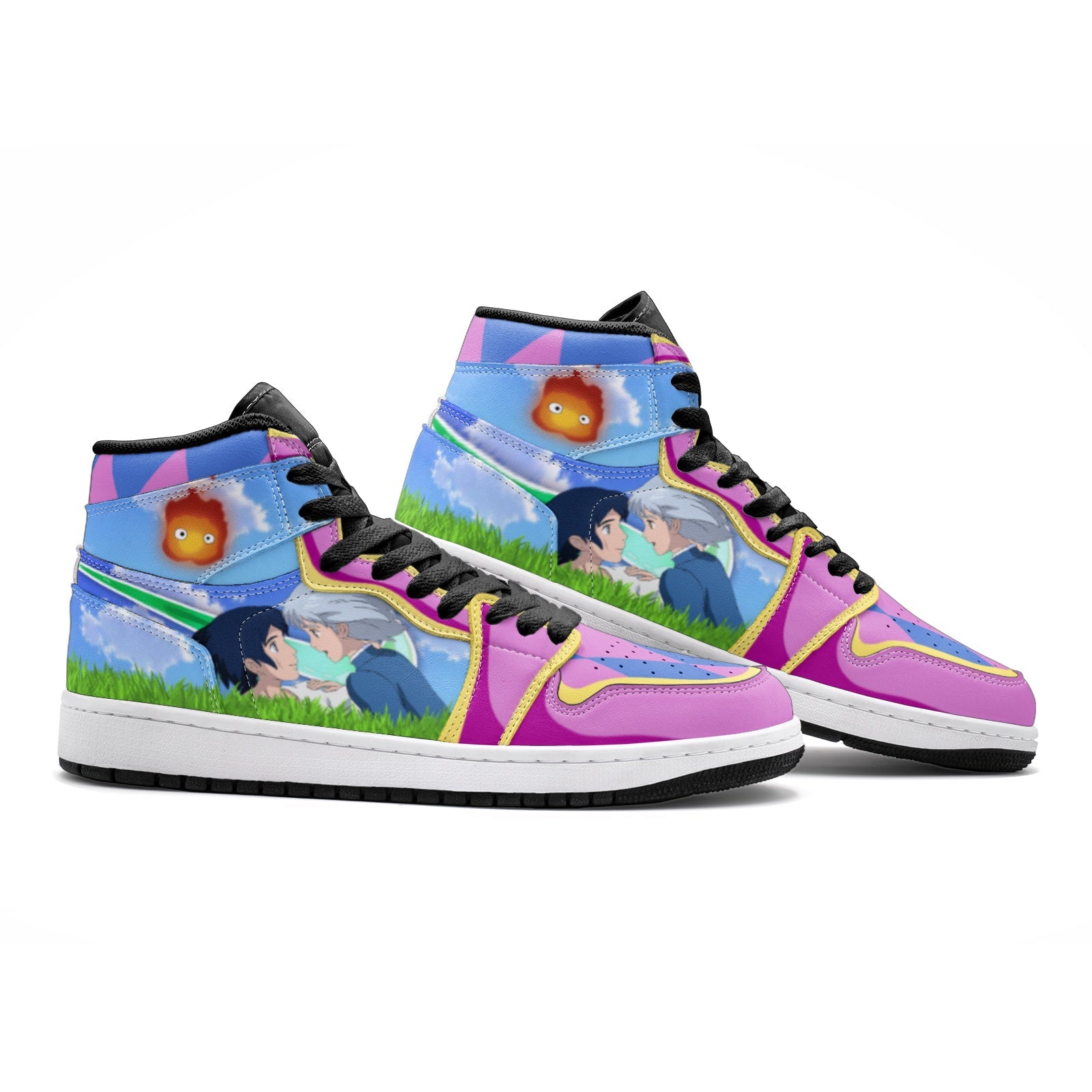 Howl and Sophie Shoes – Howl’s Moving Castle Mid 1 Sneakers