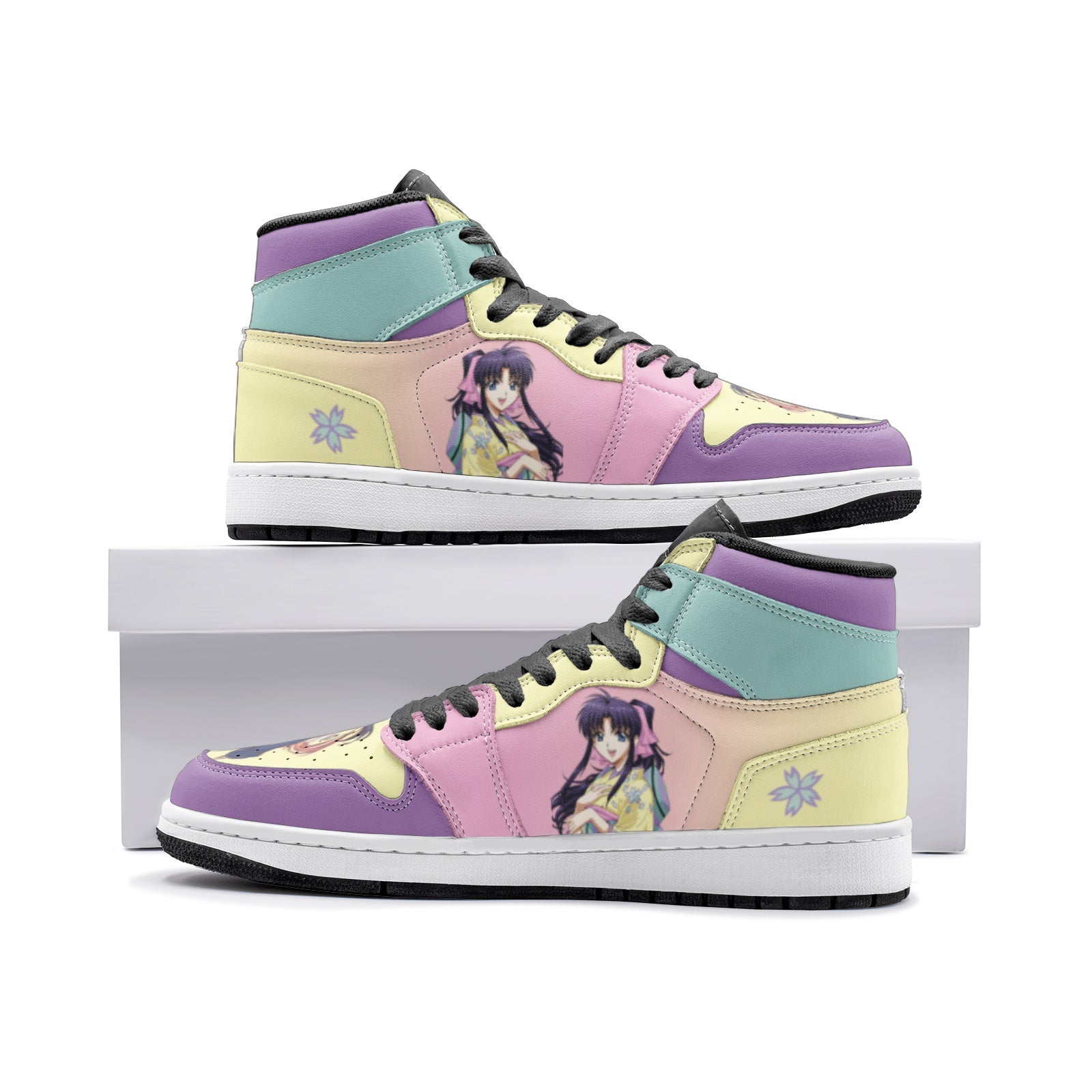 Kaoru Basketball Shoes – Rurouni Kenshin Mid 1 Anime Sneakers