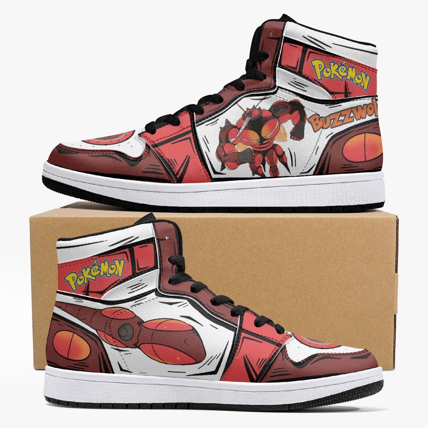 Buzzwole Pokemon Mid 1 Basketball Shoes